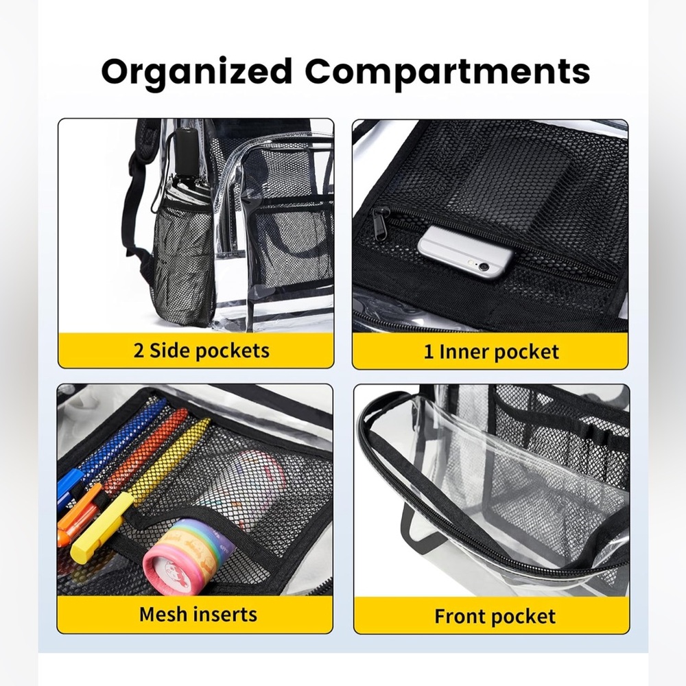 Vorspack PVC Backpack🎒 - Picture 2 of 8